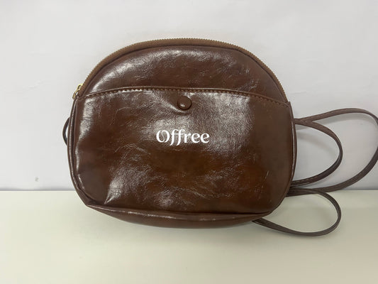 [Offree Crossbody bags]—— Offree Vintage Waxed Leather Crossbody Bag - Versatile Commute Shoulder Bag