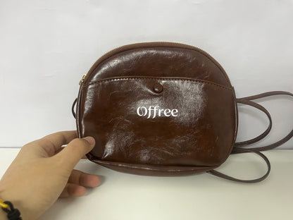 [Offree Crossbody bags]—— Offree Vintage Waxed Leather Crossbody Bag - Versatile Commute Shoulder Bag