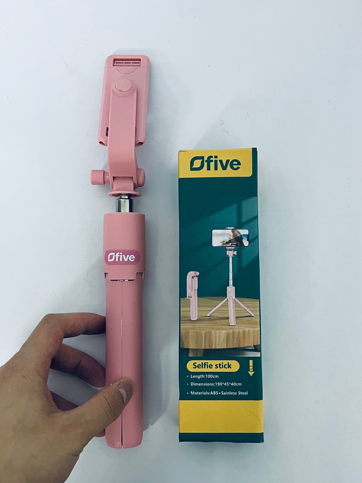 Ofive Phone Tripod & Selfie Stick, Portable All in One Extendable Cell Phone Tripod Stand, with Wireless Remote Control for iPhone/Samsung/Android/Camera