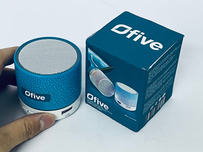 Ofive Small Speaker, Bluetooth Speaker with 360°HD Stereo Sound and Robust Bass, Mini Speakers with Hands-Free Call, IP67 Waterproof, Portable Speakers for Shower, Room, Car, Trip, Ideal Gift for Men, Women