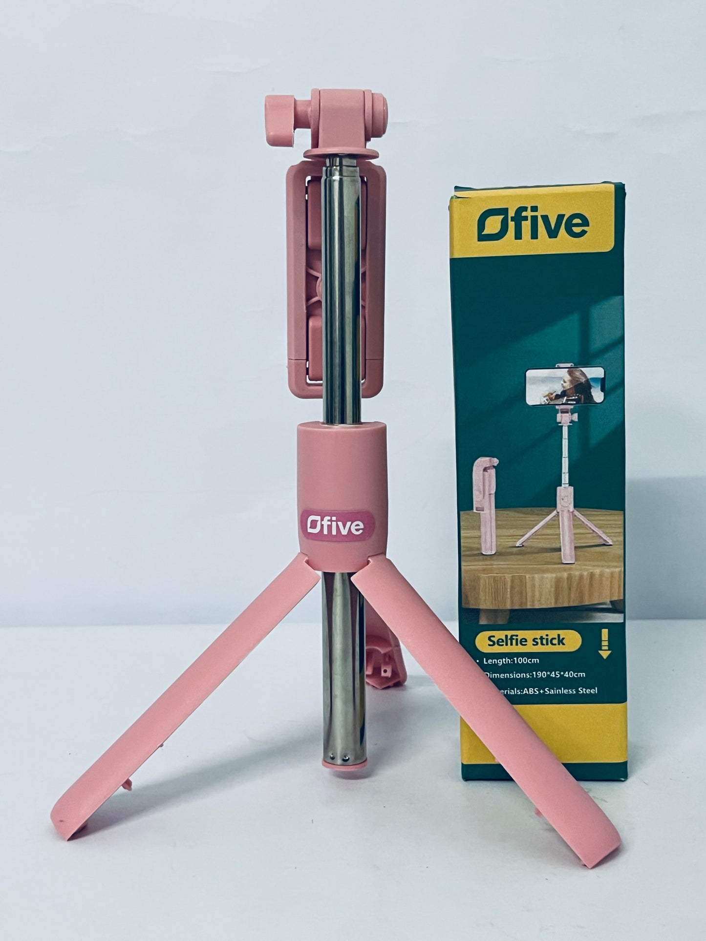 Ofive Phone Tripod & Selfie Stick, Portable All in One Extendable Cell Phone Tripod Stand, with Wireless Remote Control for iPhone/Samsung/Android/Camera