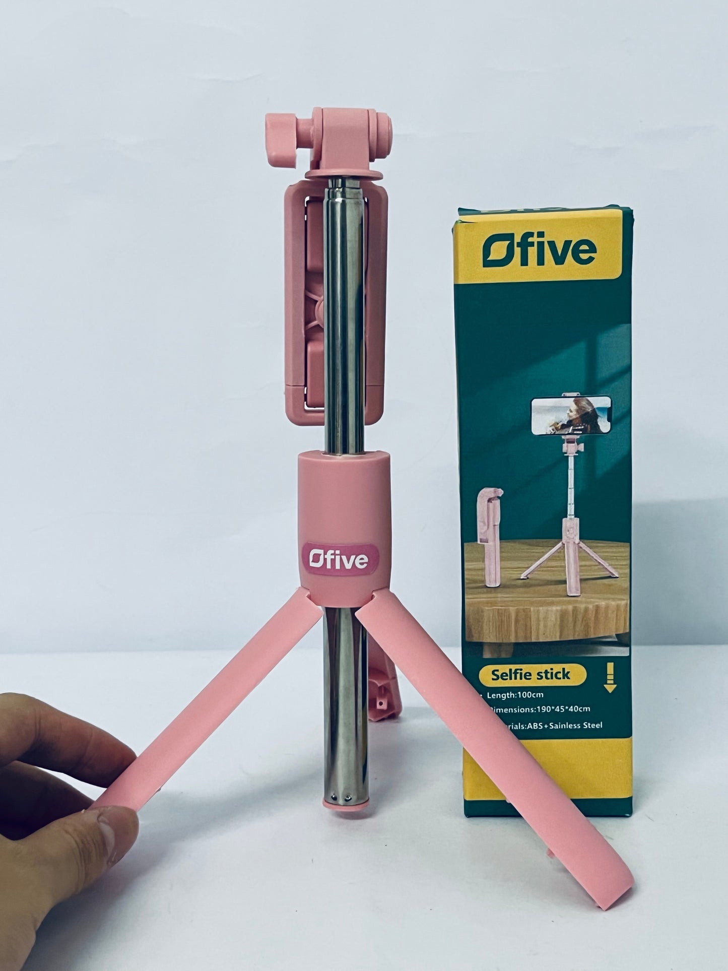 Ofive Phone Tripod & Selfie Stick, Portable All in One Extendable Cell Phone Tripod Stand, with Wireless Remote Control for iPhone/Samsung/Android/Camera