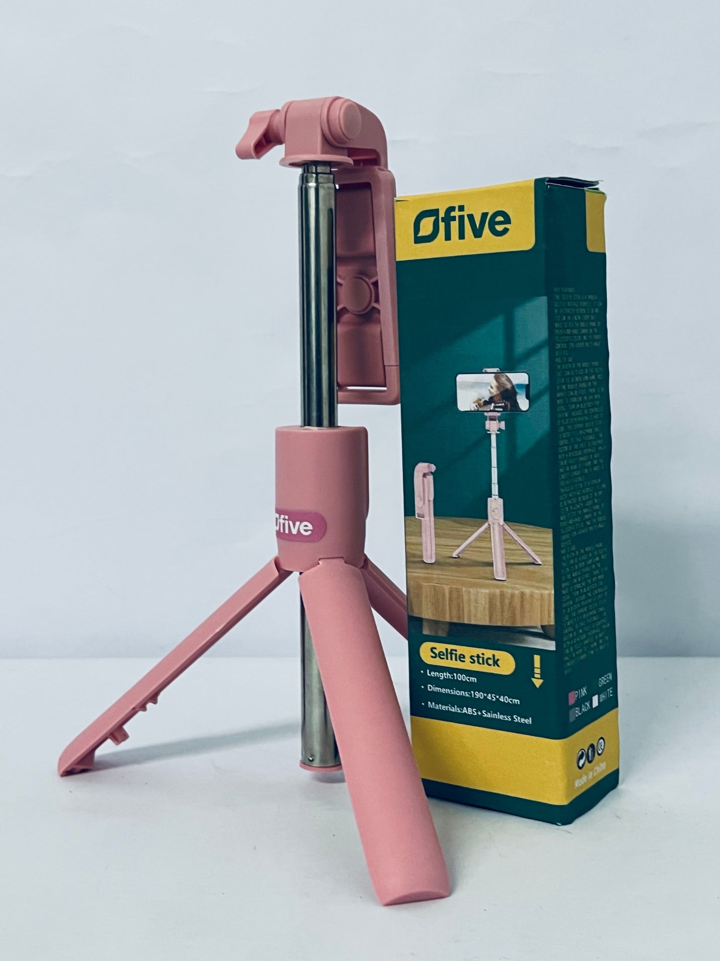Ofive Phone Tripod & Selfie Stick, Portable All in One Extendable Cell Phone Tripod Stand, with Wireless Remote Control for iPhone/Samsung/Android/Camera