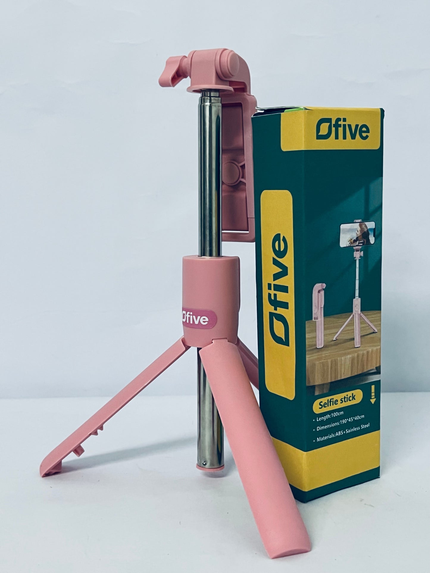 Ofive Phone Tripod & Selfie Stick, Portable All in One Extendable Cell Phone Tripod Stand, with Wireless Remote Control for iPhone/Samsung/Android/Camera