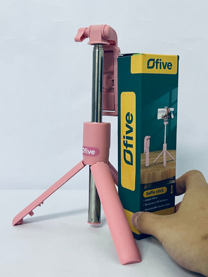 Ofive Phone Tripod & Selfie Stick, Portable All in One Extendable Cell Phone Tripod Stand, with Wireless Remote Control for iPhone/Samsung/Android/Camera