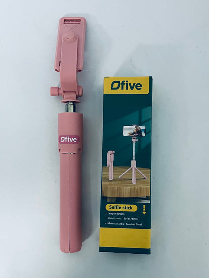 Ofive Phone Tripod & Selfie Stick, Portable All in One Extendable Cell Phone Tripod Stand, with Wireless Remote Control for iPhone/Samsung/Android/Camera