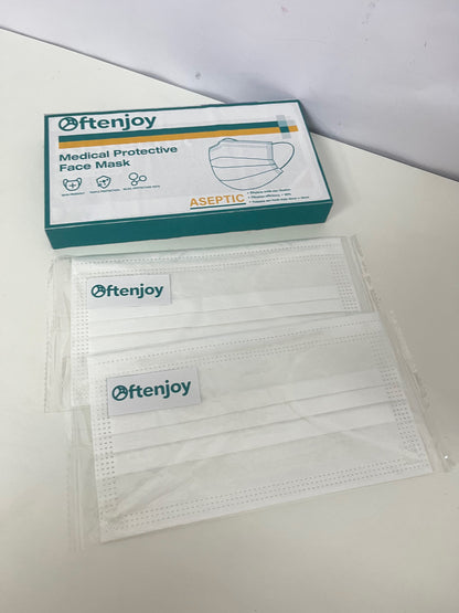 [Oftenjoy Protective face masks for medical use]——Medical Protective Face Mask - Sterile Individually Wrapped, Bacterial Filtration Rate ≥98%
