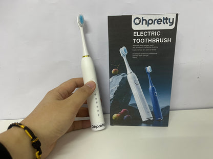 [Ohpretty Electrical toothbrushes]——Multi-Mode Sonic Electric Toothbrush - Soft Bristle Gum Care Waterproof Toothbrush