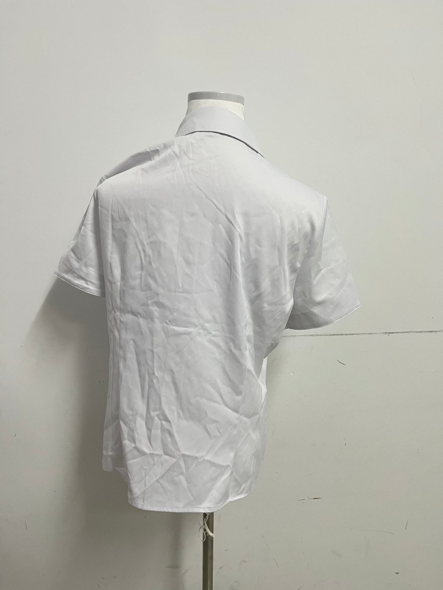 Olangle Chemises Womens Stain Shield Dress Shirts Wrinkle Free Short Sleeve