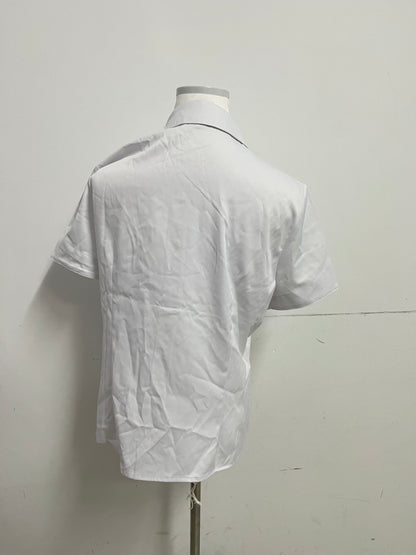 Olangle Chemises Womens Stain Shield Dress Shirts Wrinkle Free Short Sleeve