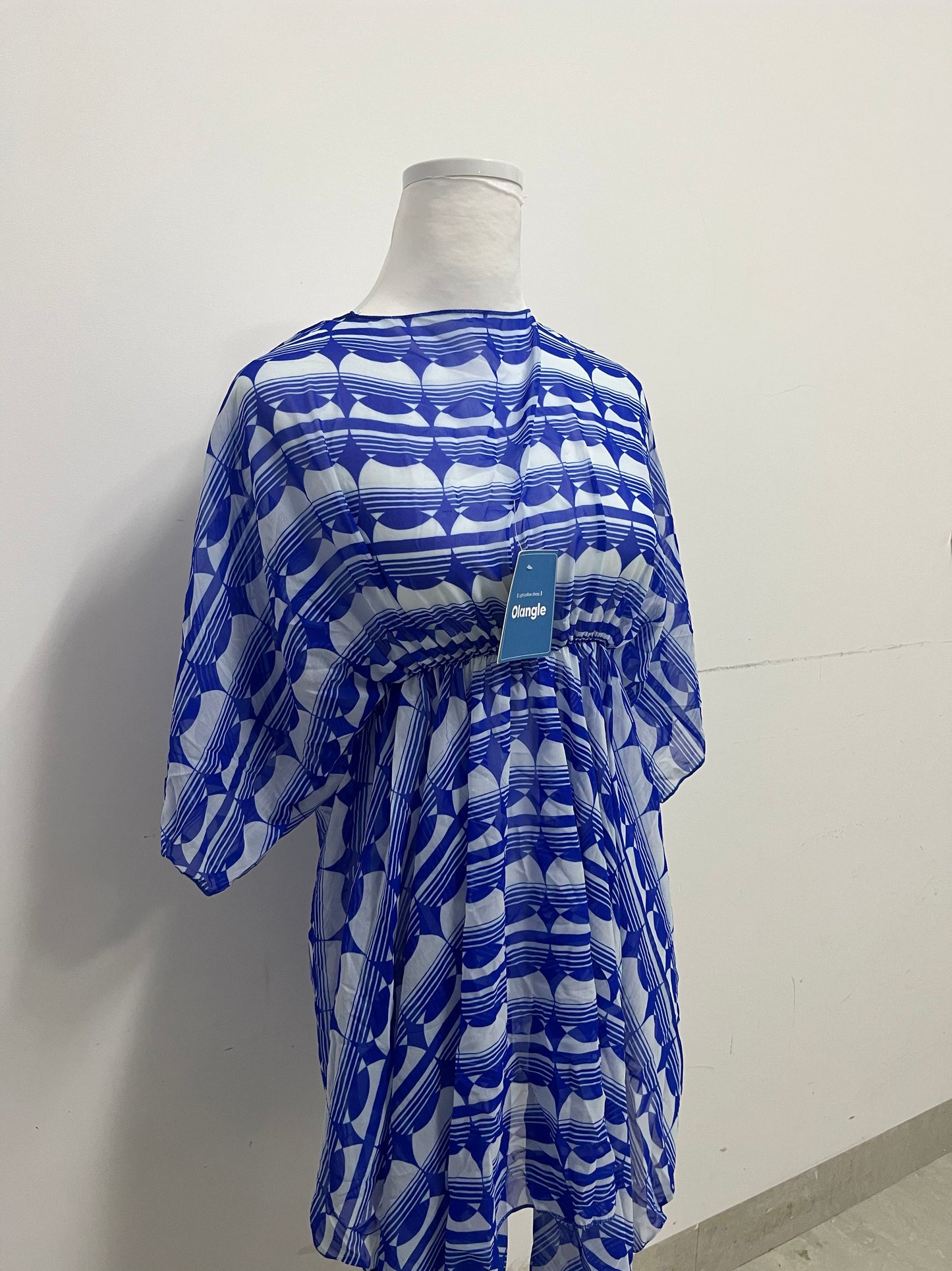 Olangle  Women's Kaftan Boho Loose Dress Maxi