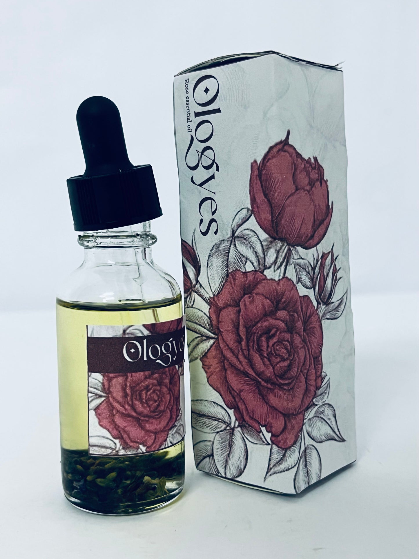 Ologyes Rose Essential Oil 100% Pure Natural Scent for Diffusers, Candles, Soap Making & Aromatherapy-Relaxing Home & Gift Essential Oil for Bath, Massage