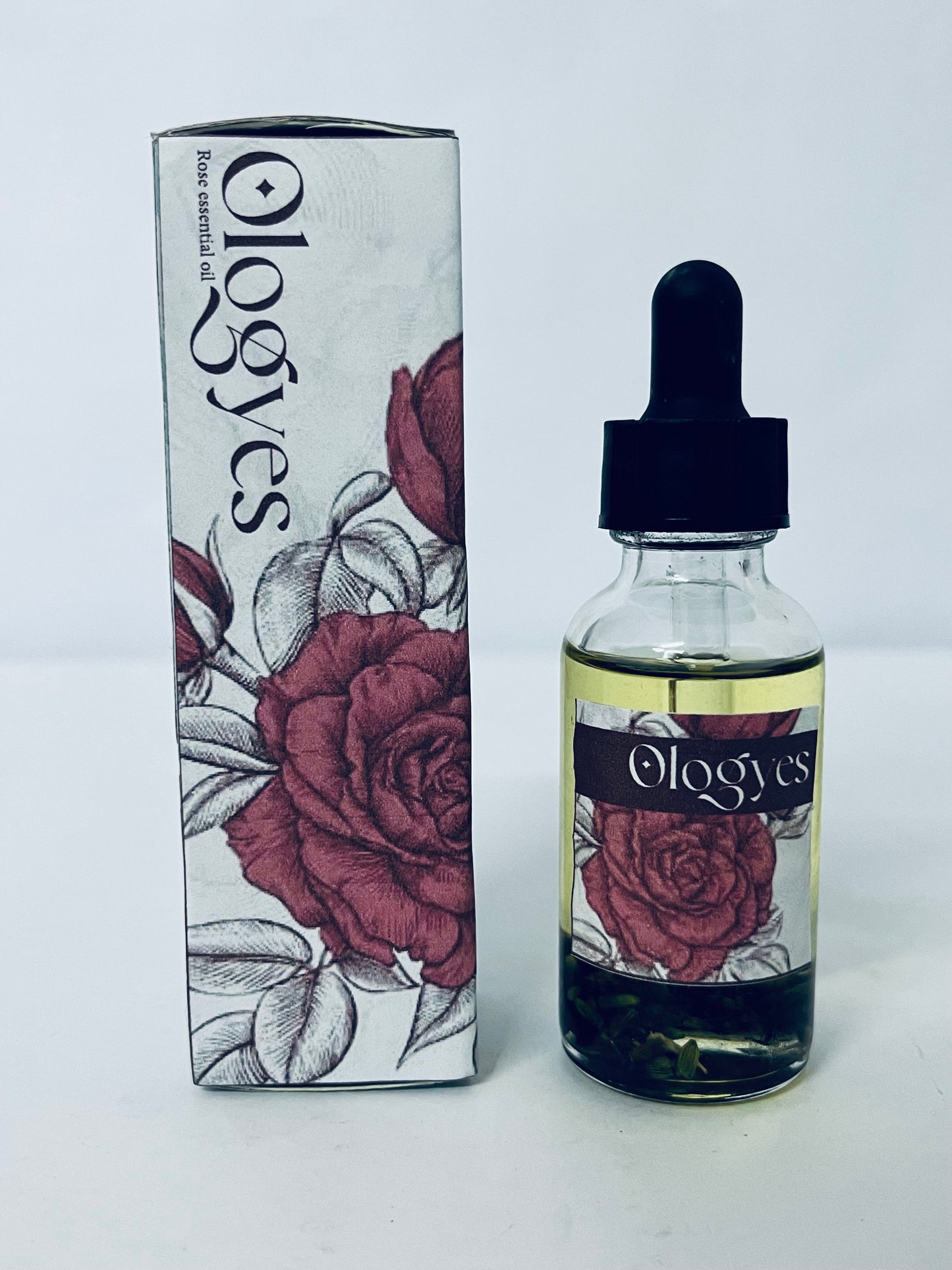 Ologyes Rose Essential Oil 100% Pure Natural Scent for Diffusers, Candles, Soap Making & Aromatherapy-Relaxing Home & Gift Essential Oil for Bath, Massage