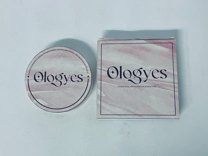 Ologyes Clean Invisible Pressed Powder, Lightweight, Breathable, Vegan Formula, Ivory 105
