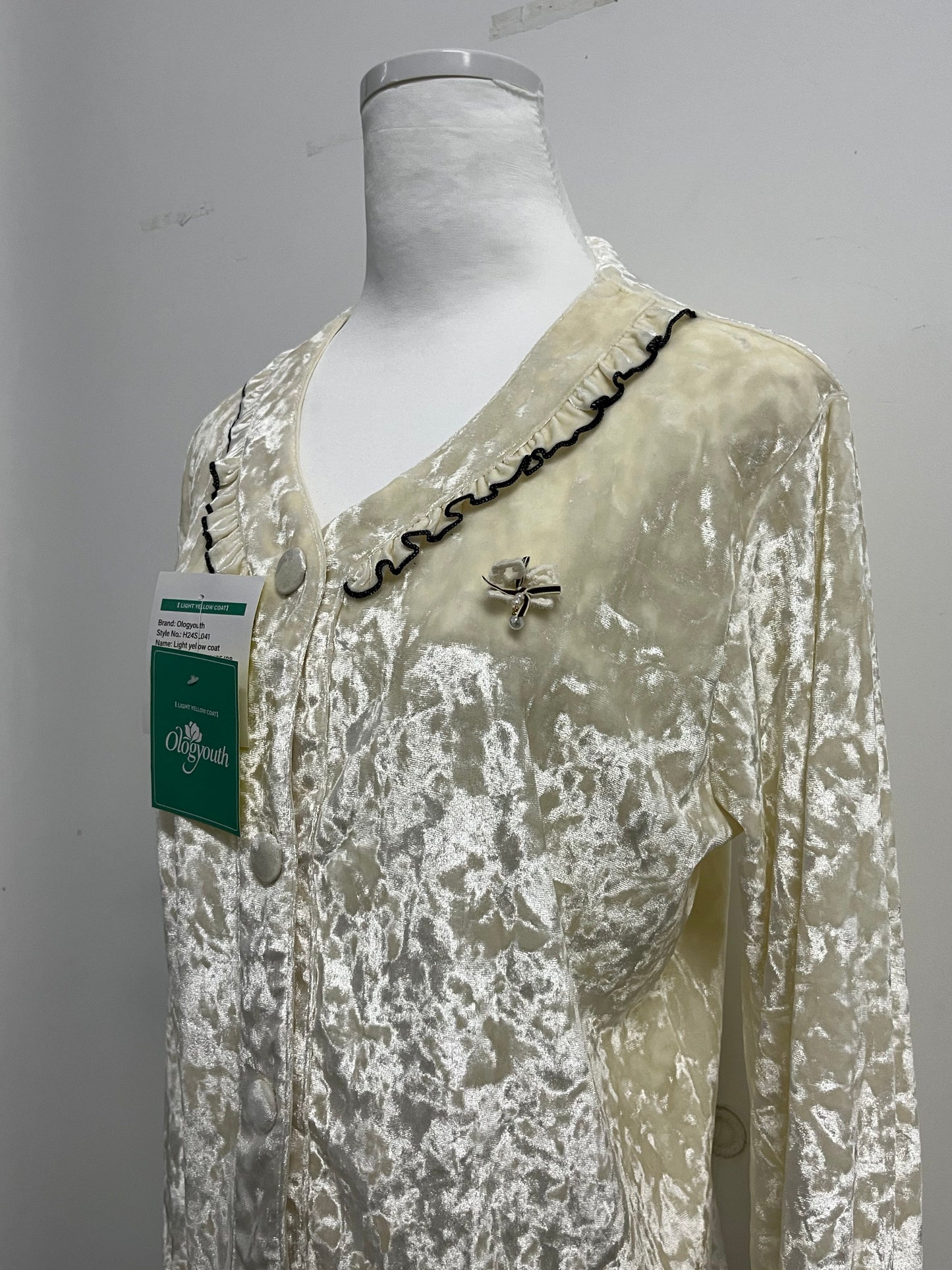 Ologyouth Sleepwear Velvet Robe for Women Sexy Sleepwear