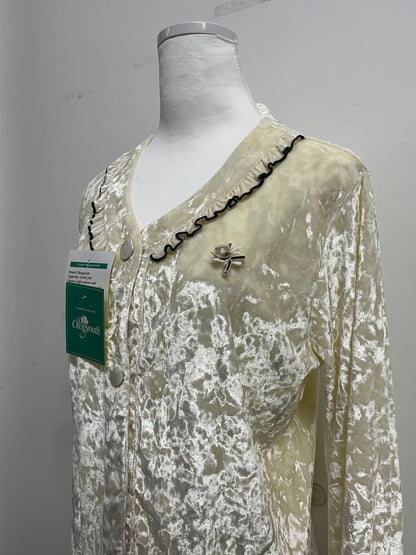 Ologyouth Sleepwear Velvet Robe for Women Sexy Sleepwear