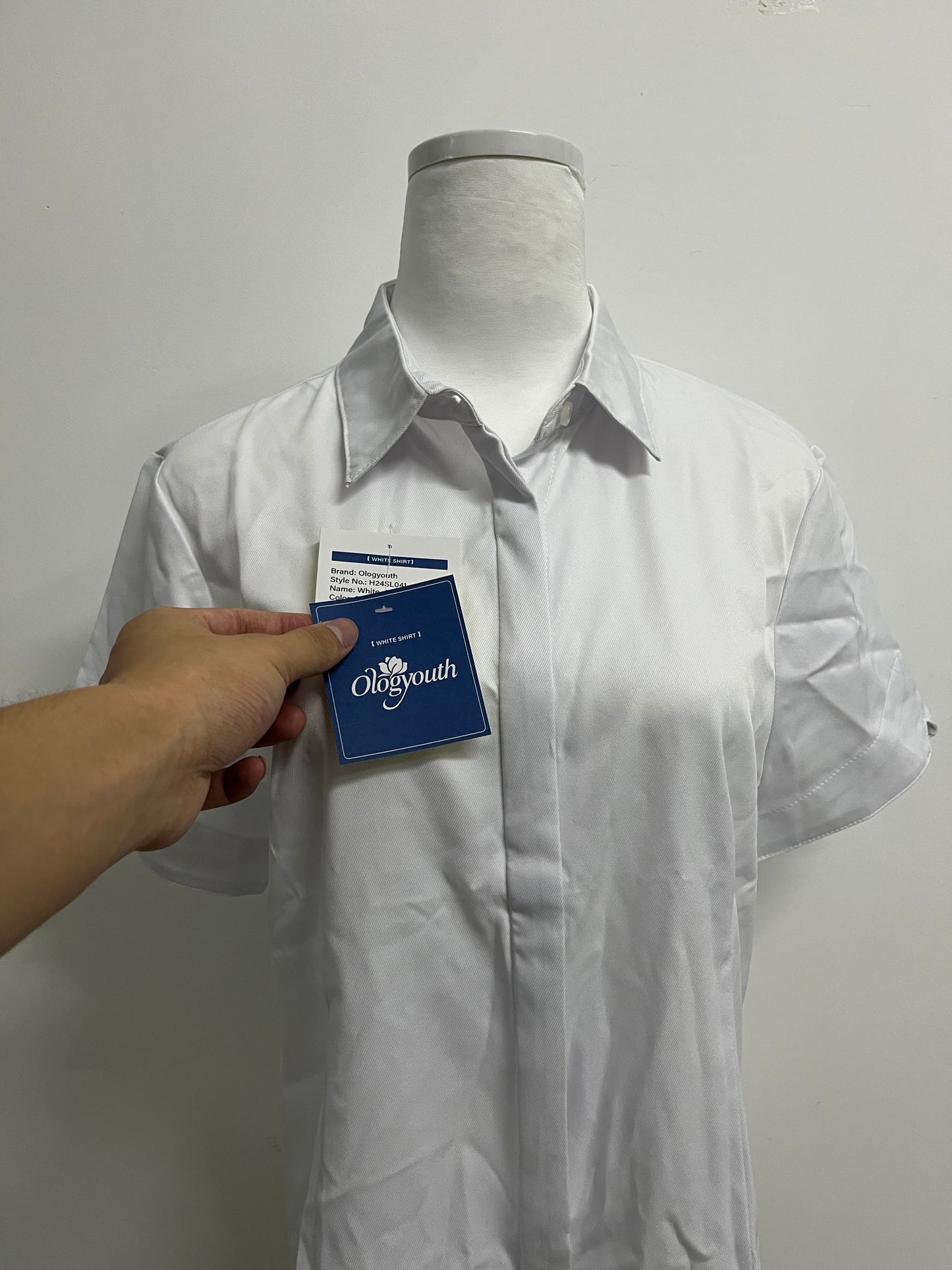 Ologyouth Mens Dress Shirt Wrinkle Free Moisture Wicking 4-Way High Stretch Super Soft Casual Button Down Shirts