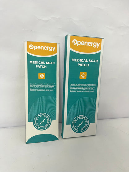Openergy Medical Scar Patch - Improve and Prevent Scar Formation, Suitable for Cesarean Section, Trauma, Burns, and Plastic Surgery Scars