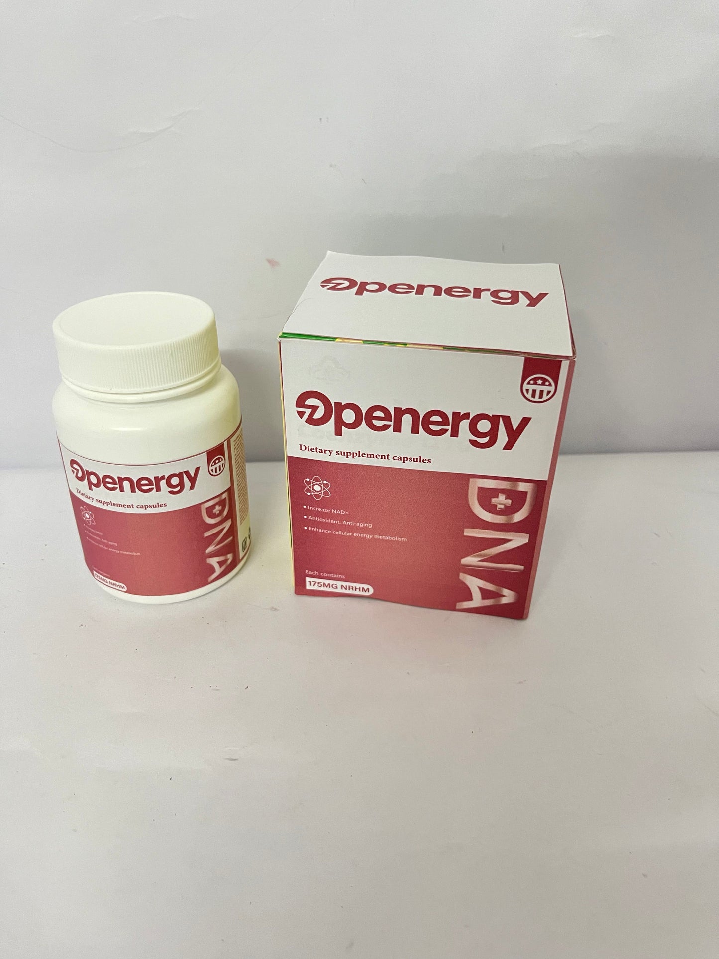 Openergy +DNA Dietary Supplement Capsules | Boost NAD+, Antioxidant & Anti-aging, Enhance Cellular Energy Metabolism