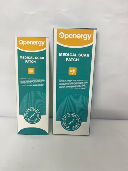 Openergy Medical Scar Patch - Improve and Prevent Scar Formation, Suitable for Cesarean Section, Trauma, Burns, and Plastic Surgery Scars