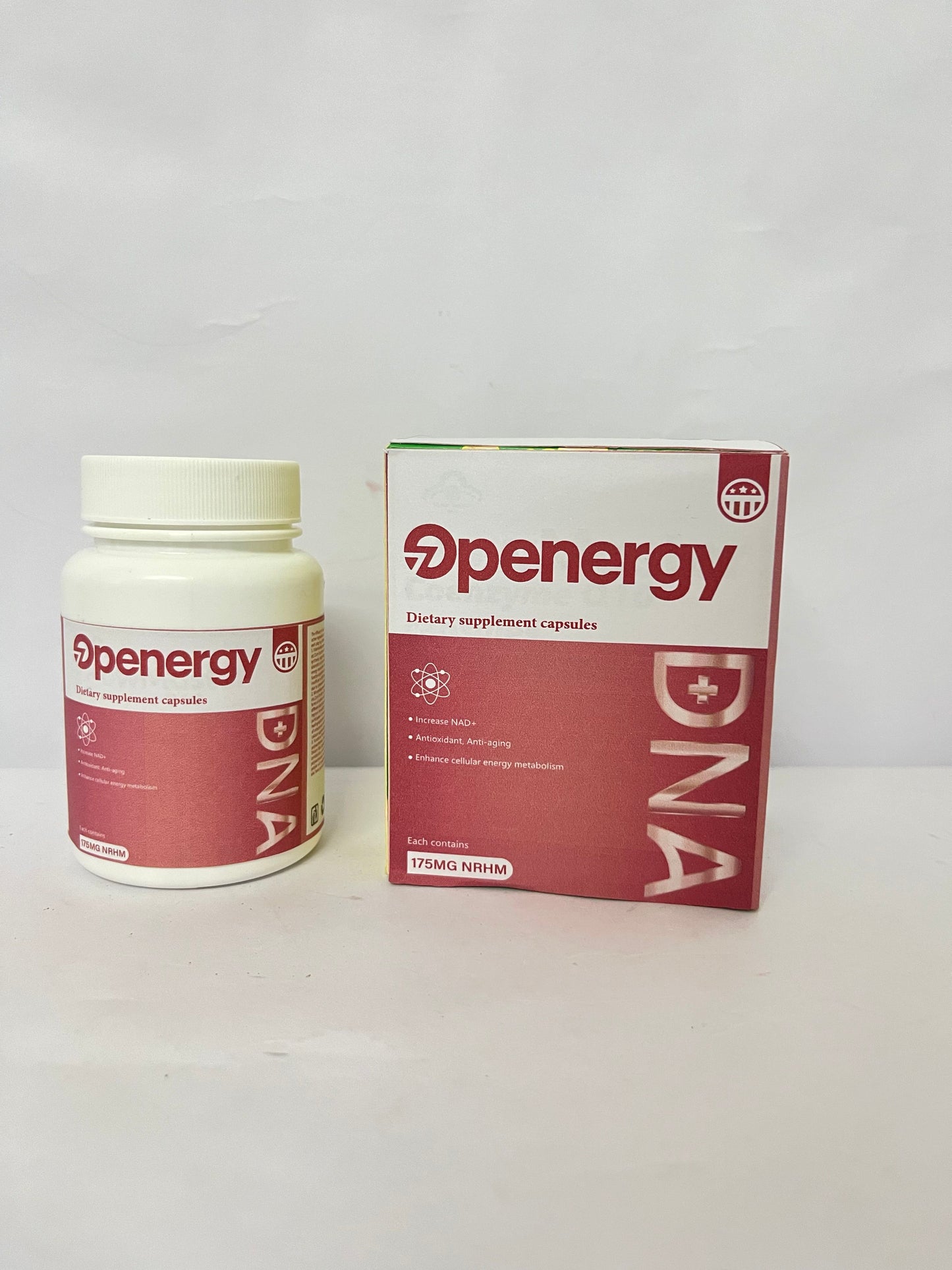 Openergy +DNA Dietary Supplement Capsules | Boost NAD+, Antioxidant & Anti-aging, Enhance Cellular Energy Metabolism