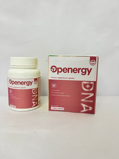 Openergy +DNA Dietary Supplement Capsules | Boost NAD+, Antioxidant & Anti-aging, Enhance Cellular Energy Metabolism