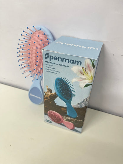 「Openmam Combs」——Mini Cushion Hairbrush - Portable Anti-Static Massage Comb