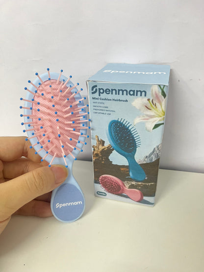「Openmam Combs」——Mini Cushion Hairbrush - Portable Anti-Static Massage Comb