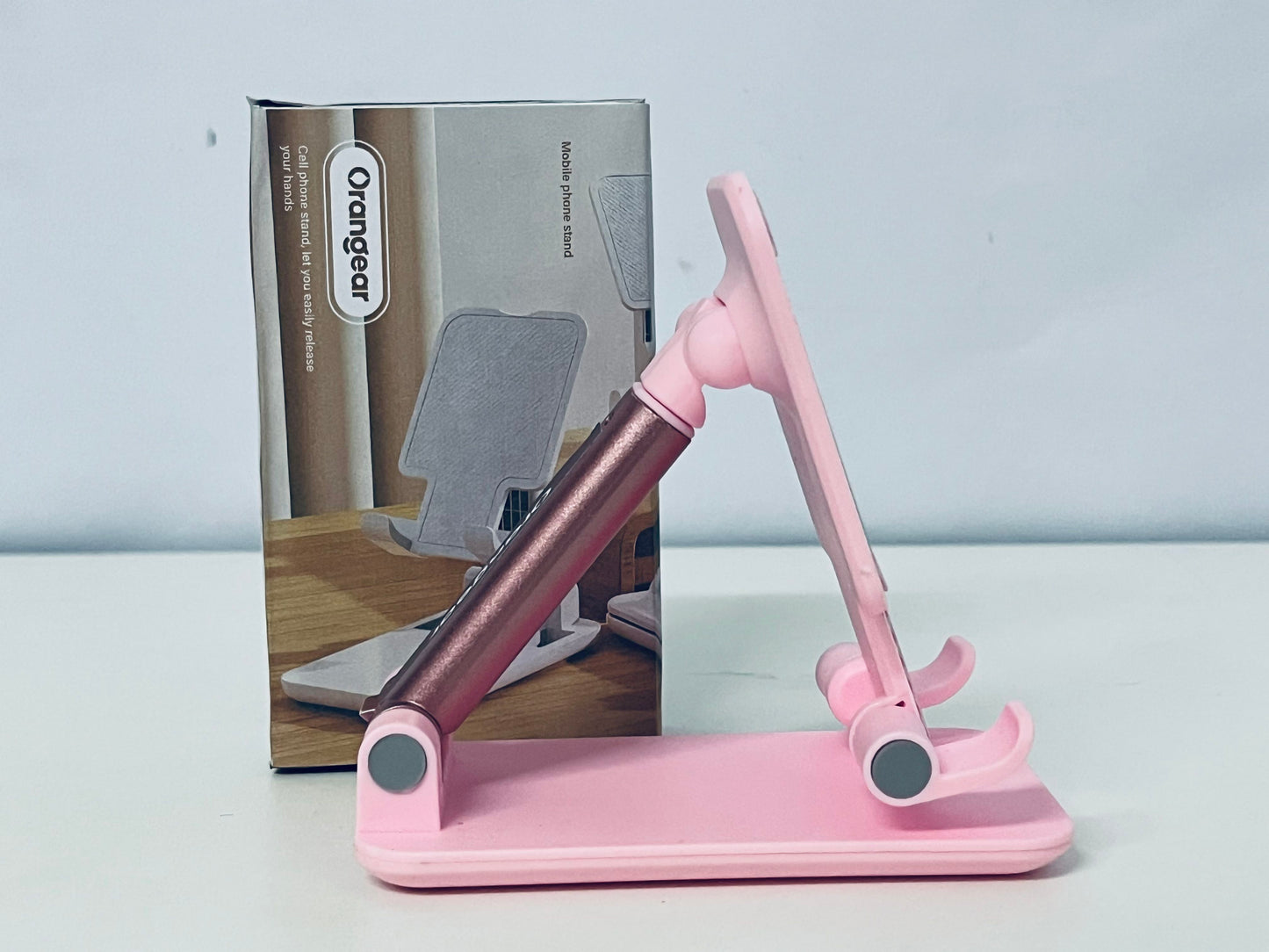 Orangear Foldable  Phone Stand: A Comfortable Partner for Streaming & Gaming
