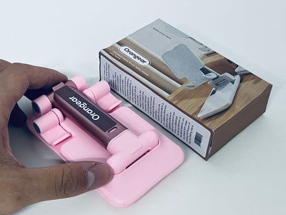Orangear Foldable  Phone Stand: A Comfortable Partner for Streaming & Gaming