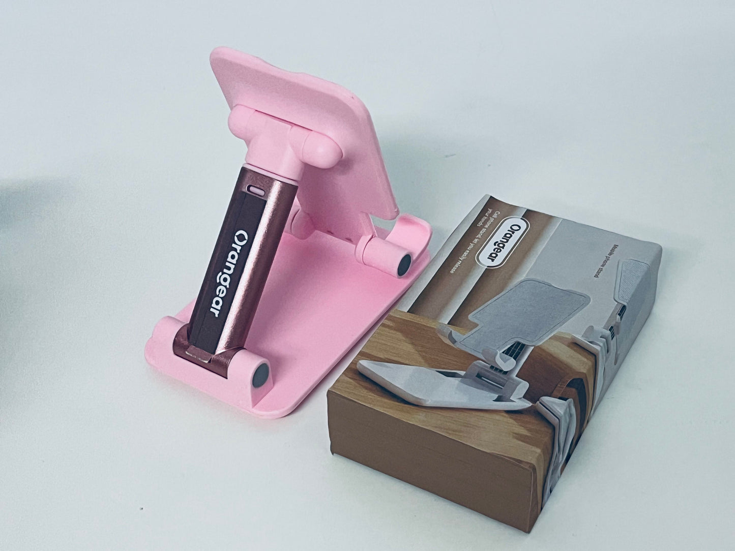 Orangear Foldable  Phone Stand: A Comfortable Partner for Streaming & Gaming