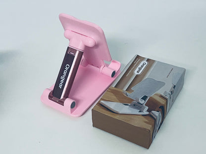 Orangear Foldable  Phone Stand: A Comfortable Partner for Streaming & Gaming