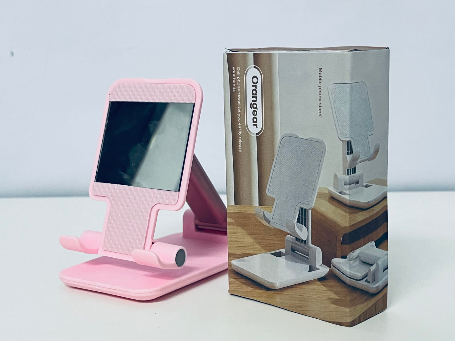 Orangear Foldable  Phone Stand: A Comfortable Partner for Streaming & Gaming