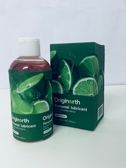Originorth lime Flavor Personal Lubricant: Intimate Care Good Combining Comfort and Health