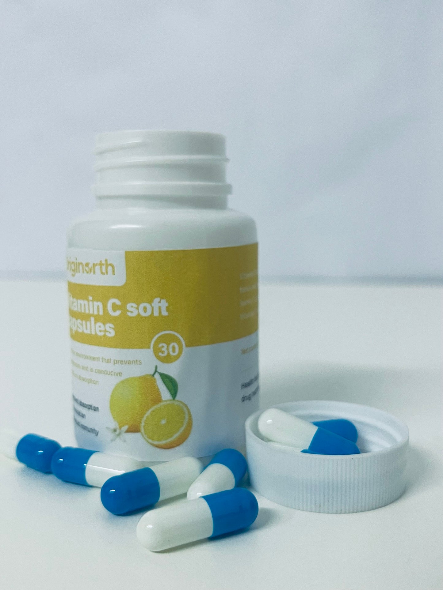 【Originorth Vitamin C Soft Capsules】—— Nutritional Supplement for Daily Wellness