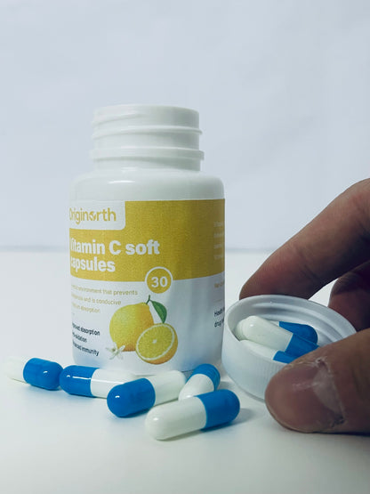 【Originorth Vitamin C Soft Capsules】—— Nutritional Supplement for Daily Wellness