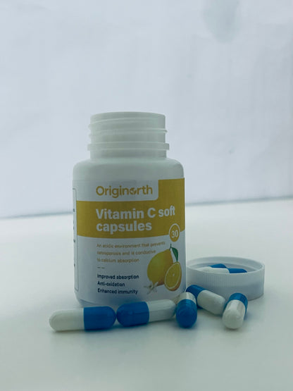 【Originorth Vitamin C Soft Capsules】—— Nutritional Supplement for Daily Wellness
