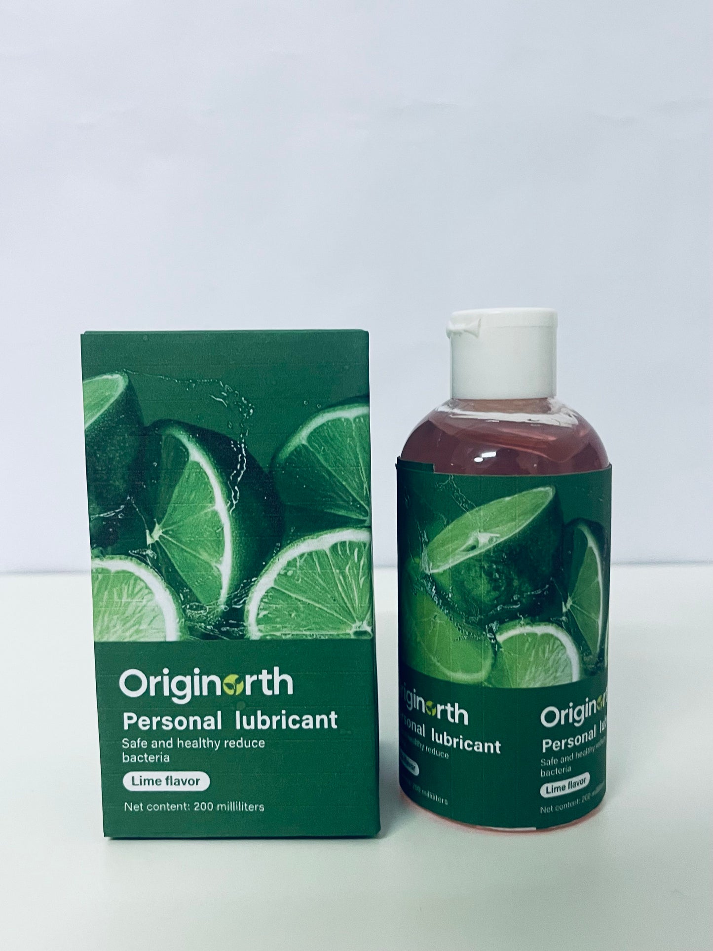 Originorth lime Flavor Personal Lubricant: Intimate Care Good Combining Comfort and Health