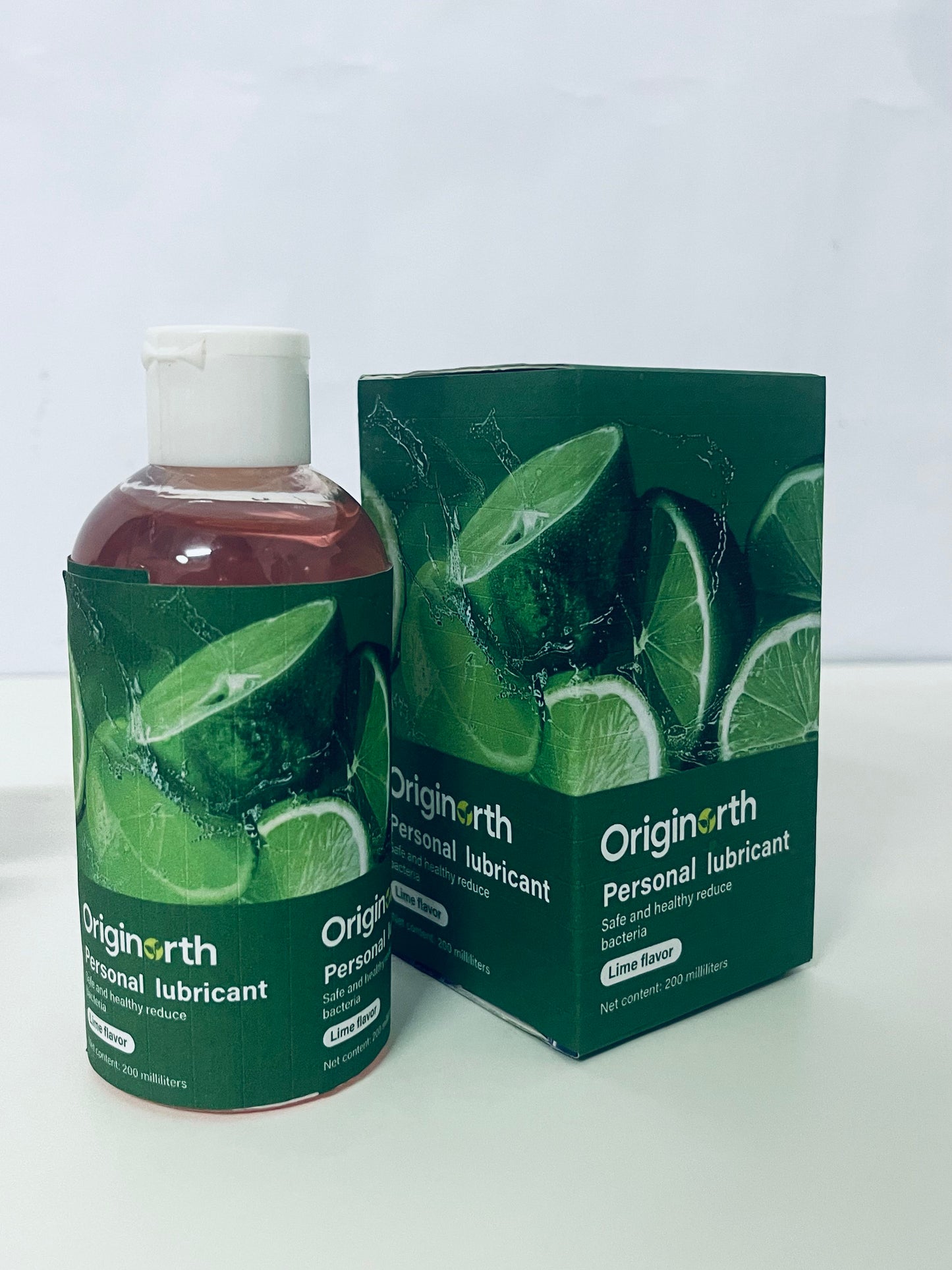 Originorth lime Flavor Personal Lubricant: Intimate Care Good Combining Comfort and Health