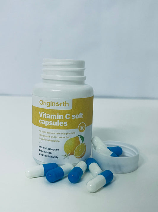 【Originorth Vitamin C Soft Capsules】—— Nutritional Supplement for Daily Wellness