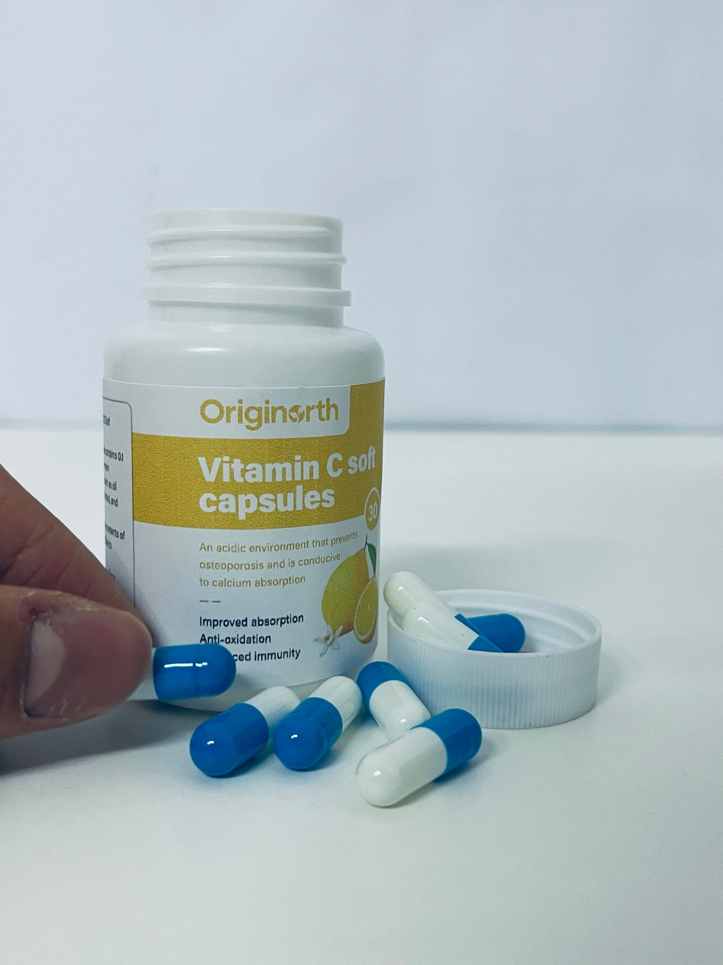 【Originorth Vitamin C Soft Capsules】—— Nutritional Supplement for Daily Wellness