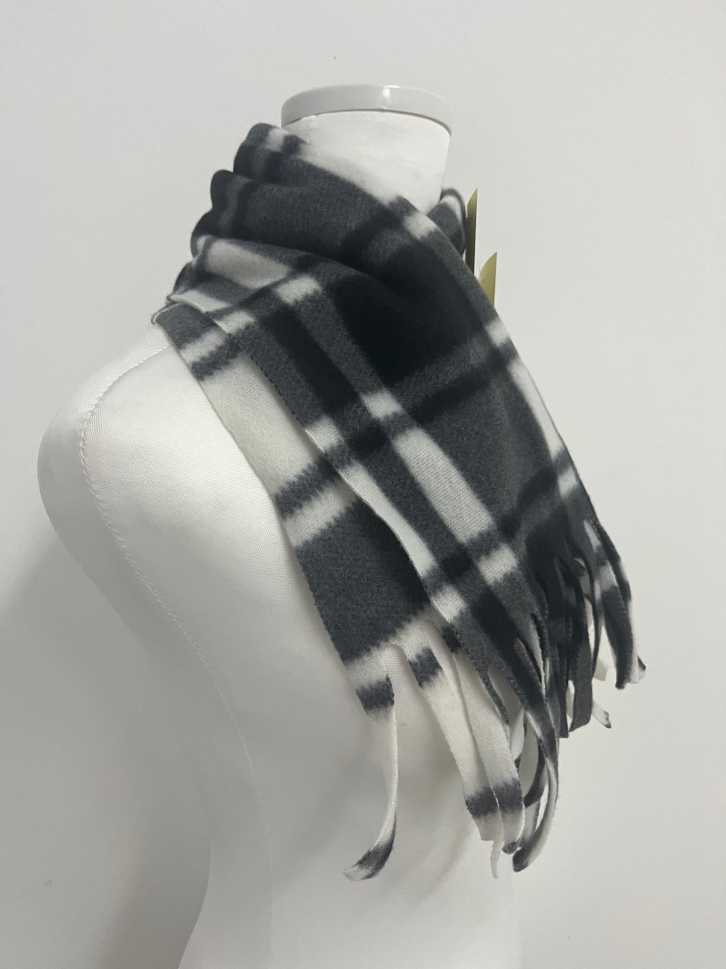 Orphichic Scarf For Men Women Winter Warm Neck Plaid Solid Scarves Fall Softest Classic