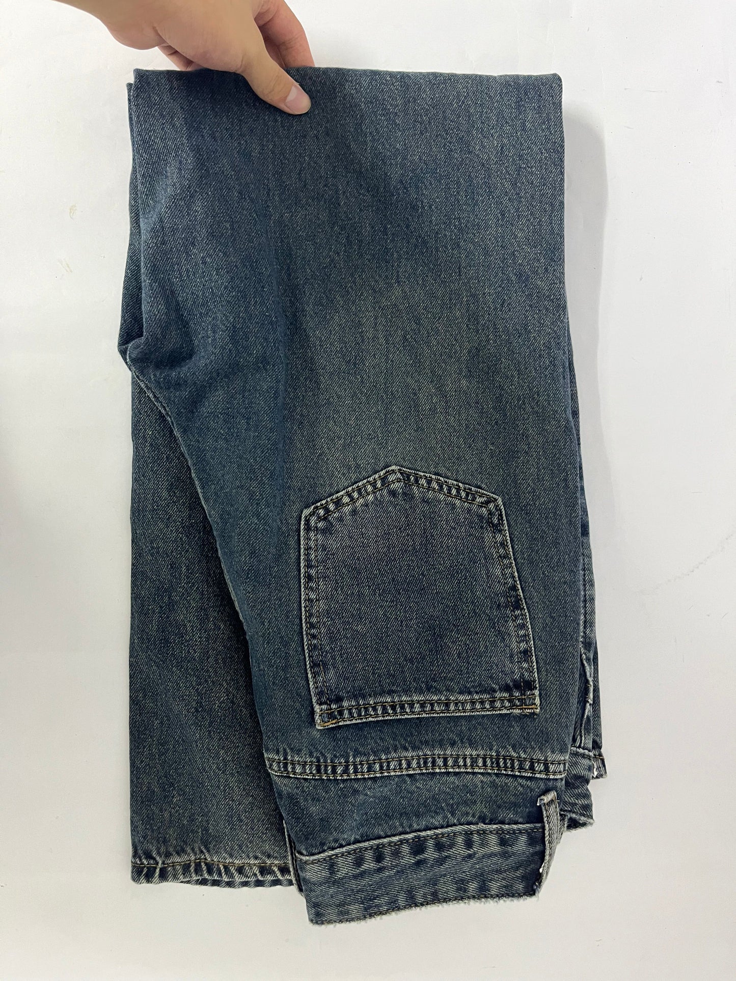 Outbrk Jeans Women's High Rise Relaxed Straight Jeans