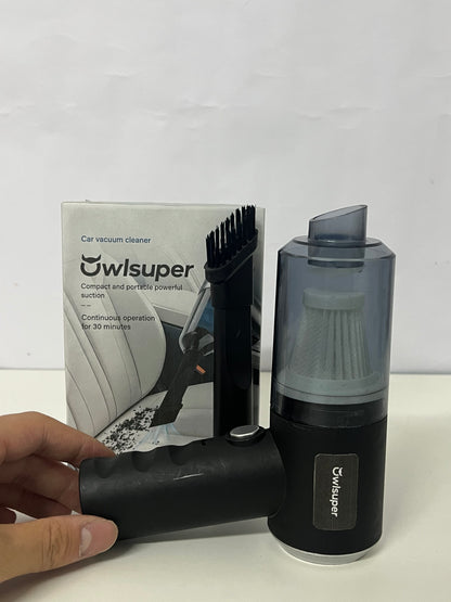 [Owlsuper Electric vacuum cleaners]——Owlsuer Handheld Wireless Car Vacuum Cleaner - Powerful Suction Portable Cleaning Tool