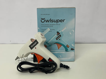 [Owlsuper Hot melt glue guns]——Owlsuper Safe Hot Melt Glue Gun - Kid-Friendly DIY & Home Repair Tool