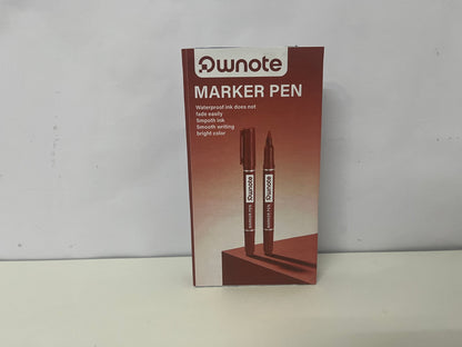 [Ownote Marker pens]——Ownote Waterproof Quick-Dry Marker Pens | Smooth Writing, Fade-Resistant Color