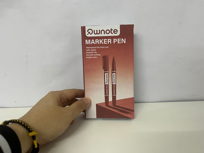 [Ownote Marker pens]——Ownote Waterproof Quick-Dry Marker Pens | Smooth Writing, Fade-Resistant Color