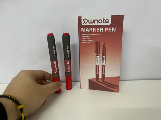 [Ownote Marker pens]——Ownote Waterproof Quick-Dry Marker Pens | Smooth Writing, Fade-Resistant Color