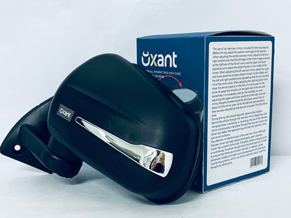 Oxant Wide Angle Rearview Mirror, HD Anti-Glare Blind Spot Mirrors for Car, Maximize Field of View to Eliminate Blind Spots, Easy Stick-On Installation