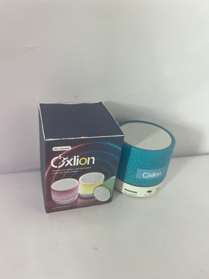 Oxlion Loud speakers Portable Mini Speaker, Super Bass Stereo Rechargeable Speaker with LED Lights